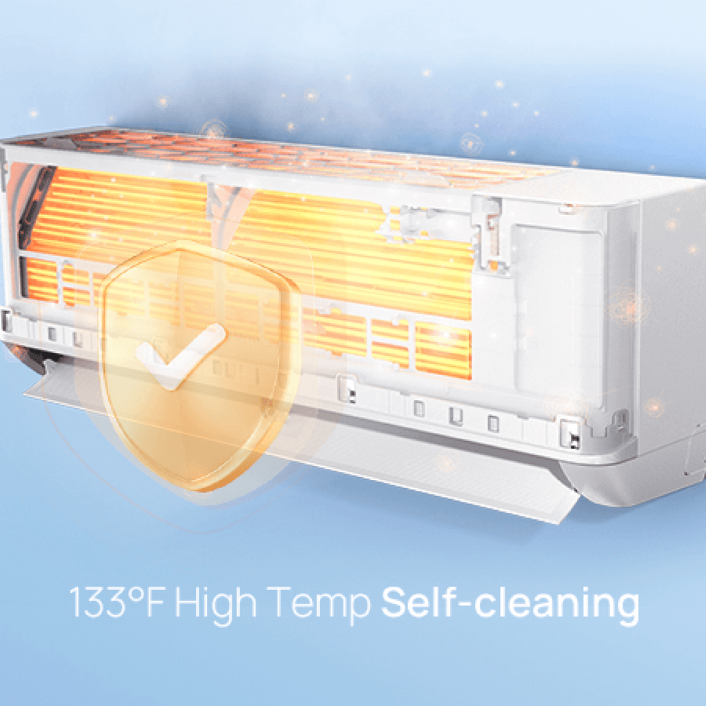 Greenland 12,000 BTU Single Zone WiFi Mini Split AC (R454B)
