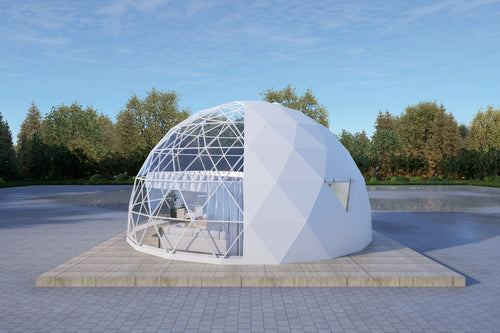 Geodesic PVC Dome Custom 50% View